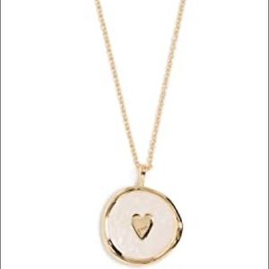 Gorjana Heart Coin Necklace